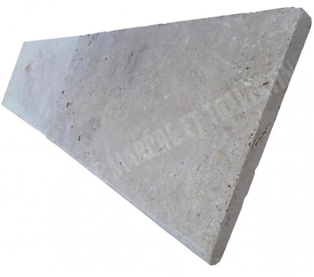  Var Forcalqueiret - 83136 - Photos Vivastreet Travertin Beige Nuancé Margelle Piscine BA 30,5x61cm