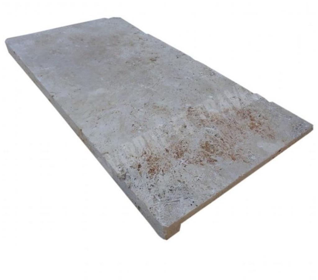  Var Forcalqueiret - 83136 - Photos Vivastreet Travertin Beige Nez de Marche Droit 30,5x61 cm