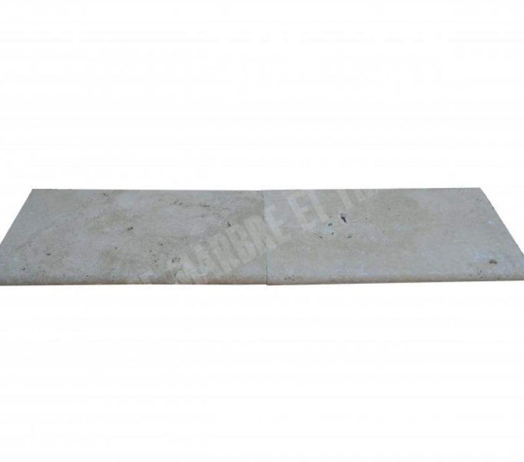  Var Forcalqueiret - 83136 - Photos Vivastreet Travertin Beige Nez de Marche Arrondi 30,5x61 cm