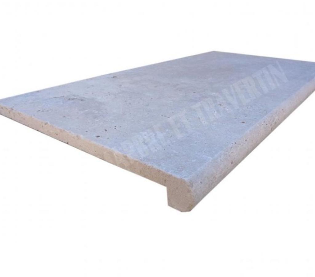  Var Forcalqueiret - 83136 - Photos Vivastreet Travertin Beige Nez de Marche Arrondi 30,5x61 cm