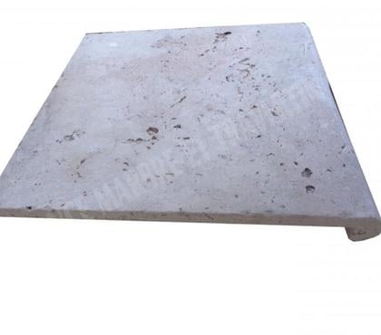Bricolage - Jardin - Outillage Forcalqueiret Var - Photos Vivastreet Travertin Beige Nez de Marche Arrondi 30,5x30,5 cm