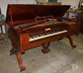 Piano pianoforte carré Ignace Pleyel 178 x 79 cm de 1848