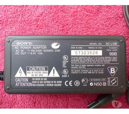 Photo - Video - Son Evry Essonne - Photos Vivastreet Chargeur Alimentation secteur pour Camescope Sony