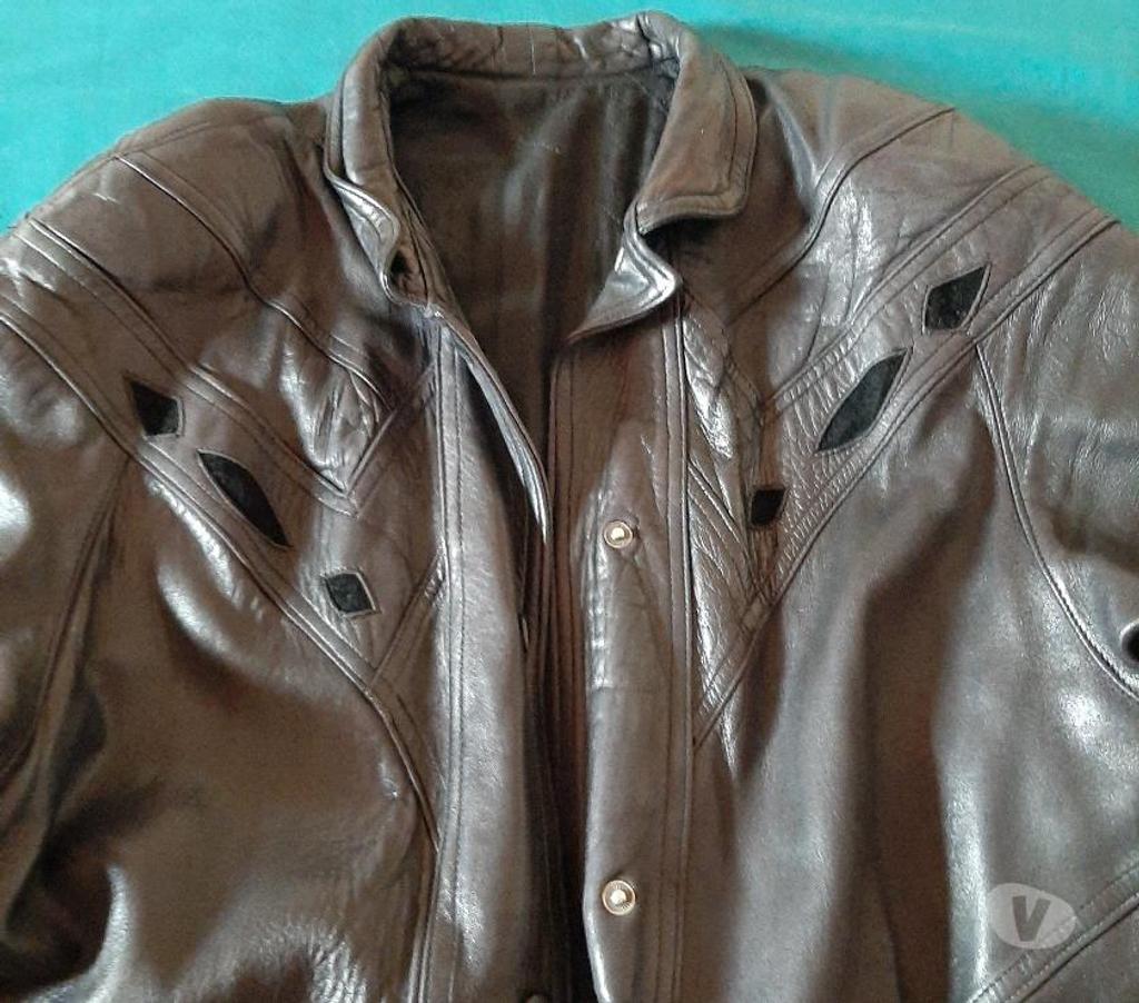 Vêtements occasion Somme St Ouen - 80610 - Photos Vivastreet Veste 34 femme en cuir noir