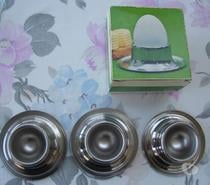 3 Coquetiers en inox neuf jamais servi