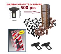 Lot SOLDERIE clips ceinture de sécurité 500 pcs x2