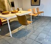 P WOOD SET CHAISES EN BOIS COURBE 3D KARTELL