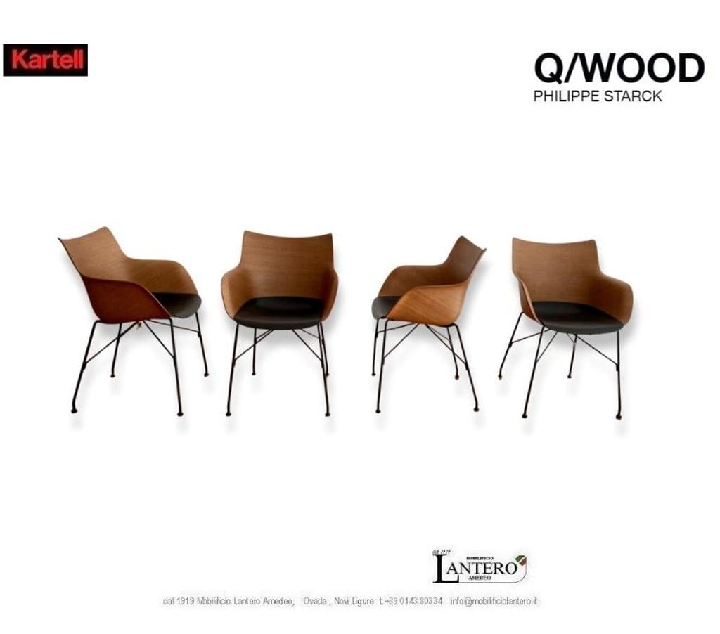 Ameublement & art de la table Alpes-Maritimes Nice - Photos Vivastreet QWOOD CHAISES EN BOIS 3D KARTELL bureau d'étude à domicile