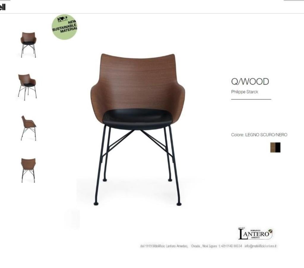 Ameublement & art de la table Alpes-Maritimes Nice - Photos Vivastreet QWOOD CHAISES EN BOIS 3D KARTELL bureau d'étude à domicile