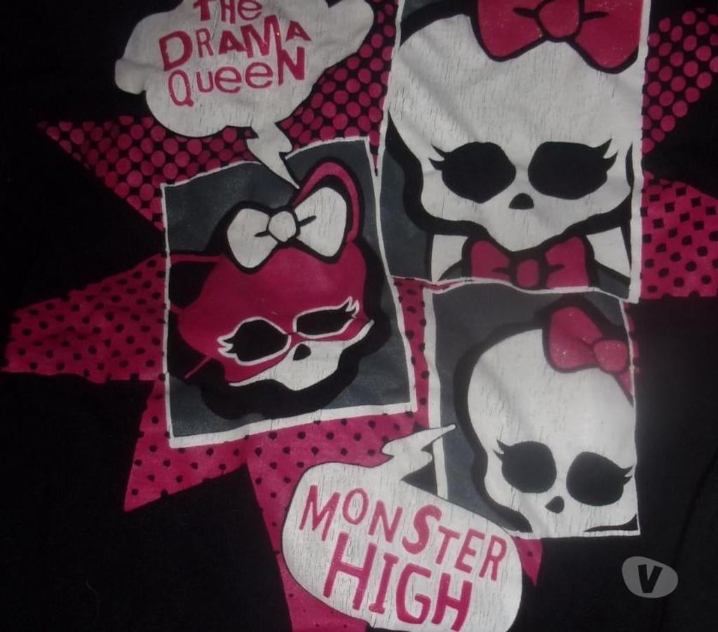 Vêtements occasion Nord Conde sur l'Escaut - 59163 - Photos Vivastreet Tee shirt fille monster high 12 ans