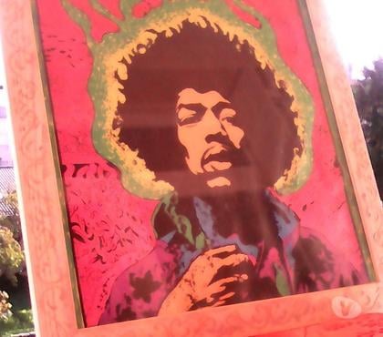 Décoration-Art-Antiquité Villeurbanne Rhône - Photos Vivastreet Tableau de Jimi HENDRIX