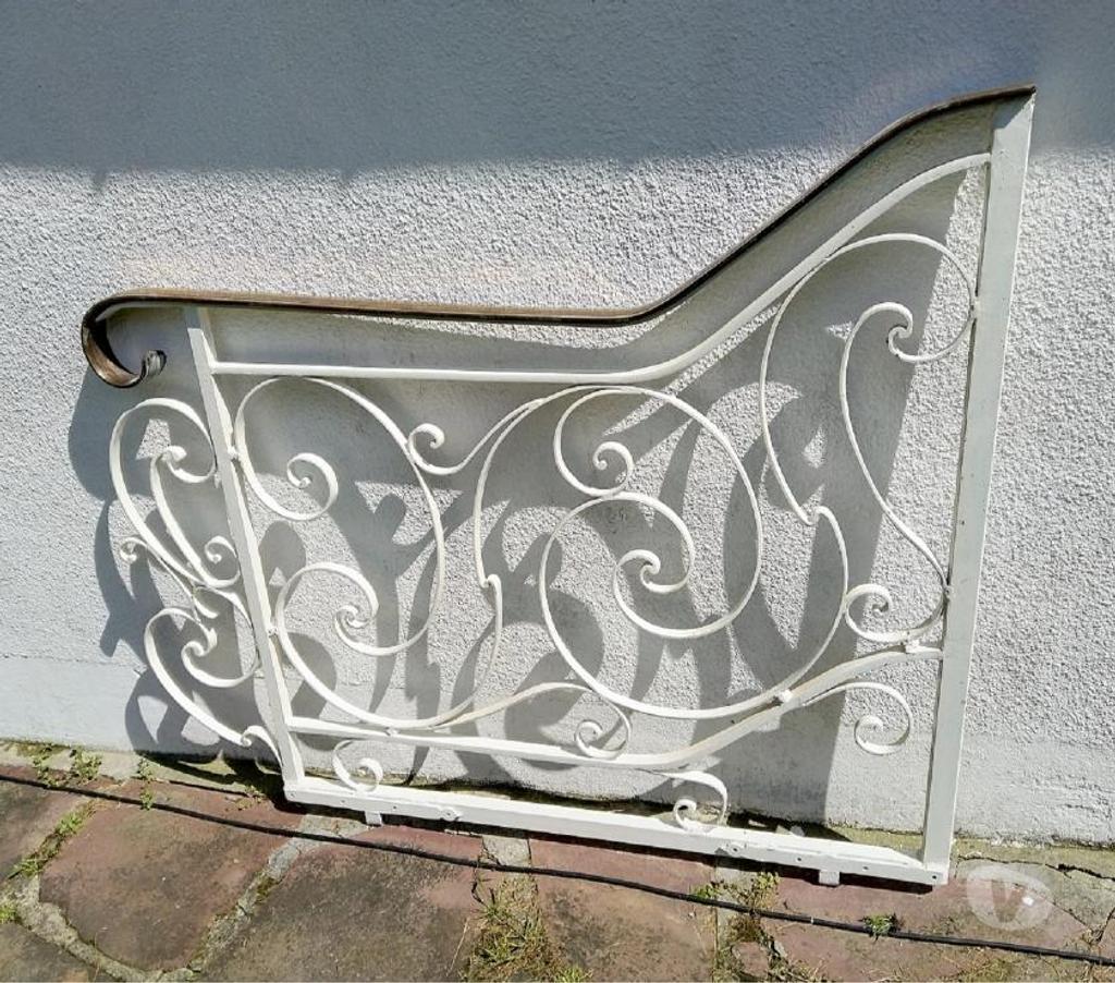 Décoration - art Val-d'Oise Bernes sur Oise - 95340 - Photos Vivastreet RARE: Rampe D'escalier Main Courante En Fer Forgé & Bronze