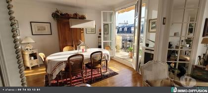 Appartements à vendre Paris 16ème ardt Paris - Photos Vivastreet 4 Pièces vue dégagé