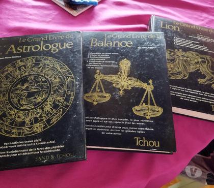 Livres occasion Bonneuil sur Marne Val-de-Marne - Photos Vivastreet livres d'astrologie TCHOU , signes balance et lion