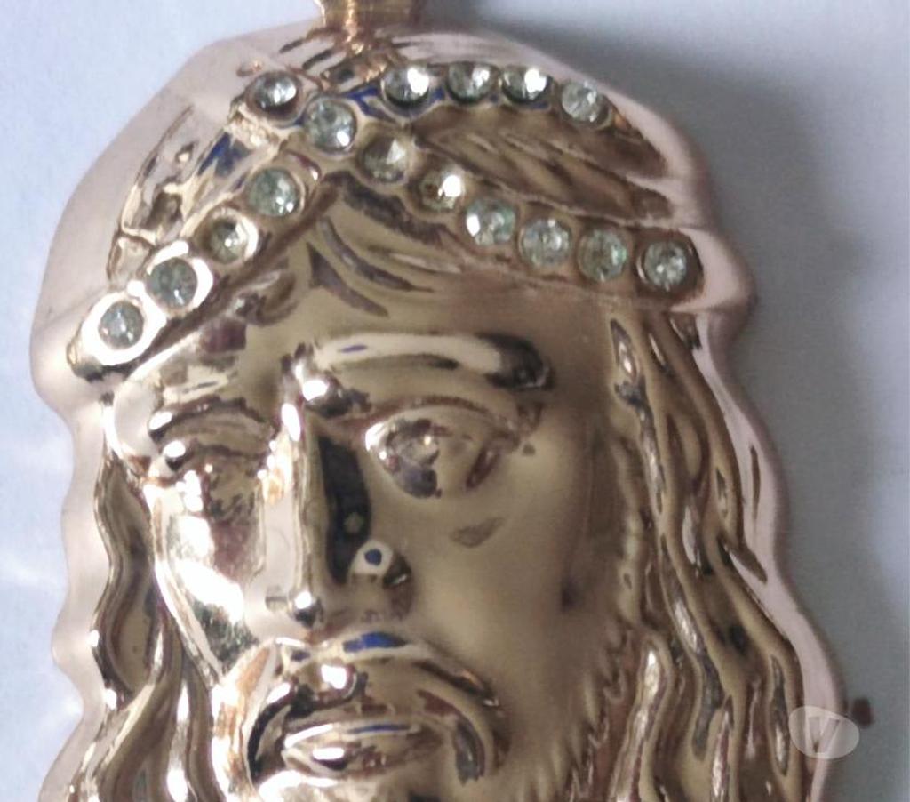 Bijoux occasion Val-d'Oise Bernes sur Oise - 95340 - Photos Vivastreet Vintage : Pendentif Icone The CHRIST Gold Plated