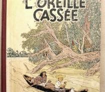 AlBUM tintin l'oreille cassee e o 1943 A 20