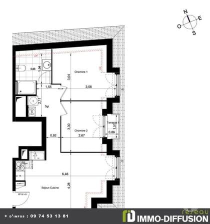 Achat appartement Combs la Ville Seine-et-Marne - Photos Vivastreet 3 Pièces centre ville