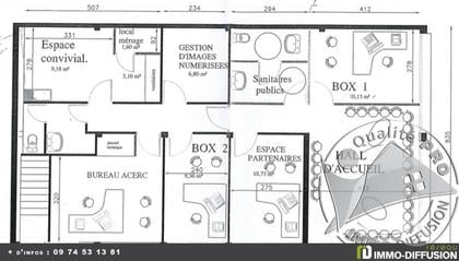 Immeuble à vendre Mende Lozère - Photos Vivastreet Immeuble Espace bureaux + appartement T4