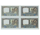 LOT DE 8 BILLETS 20 F SCIENCES