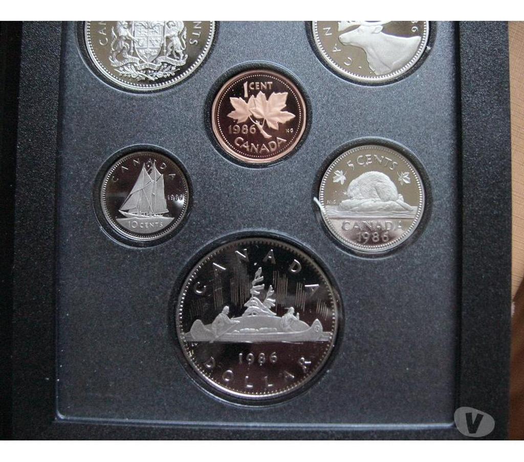 Collection Paris Paris 7ème ardt - 75007 - Photos Vivastreet 7 pièces Dollars Canadiens 1986 Elizabeth II D.G. Regina