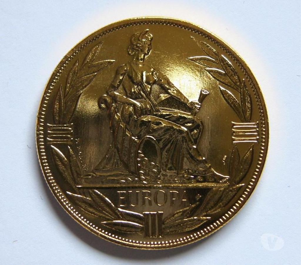 Collection Paris Paris 7ème ardt - 75007 - Photos Vivastreet Ecu Europa III 1982 - bronze florentin - FDC70 - RARE