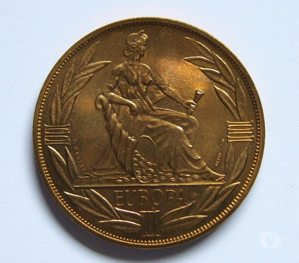 Collection Paris Paris 7ème ardt - 75007 - Photos Vivastreet Ecu Europa III 1981 - bronze florentin - FDC70 - RARE