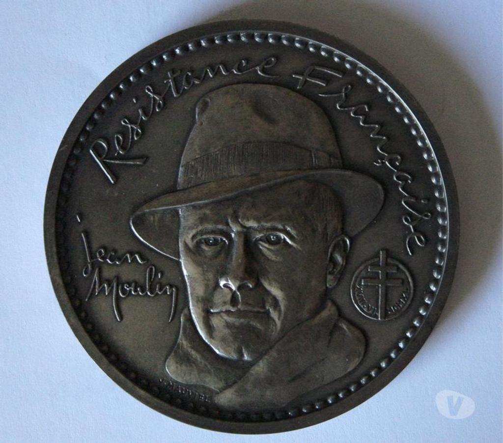 Collection Paris Paris 17ème ardt - 75017 - Photos Vivastreet Medaille résistance francaise, jean moulin 1985