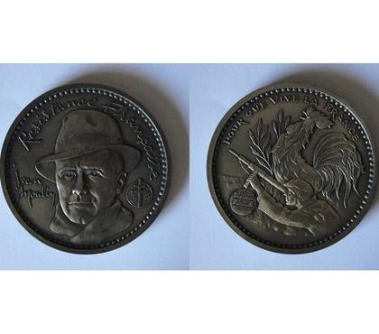Collections Paris 17ème ardt Paris - Photos Vivastreet Medaille résistance francaise, jean moulin 1985