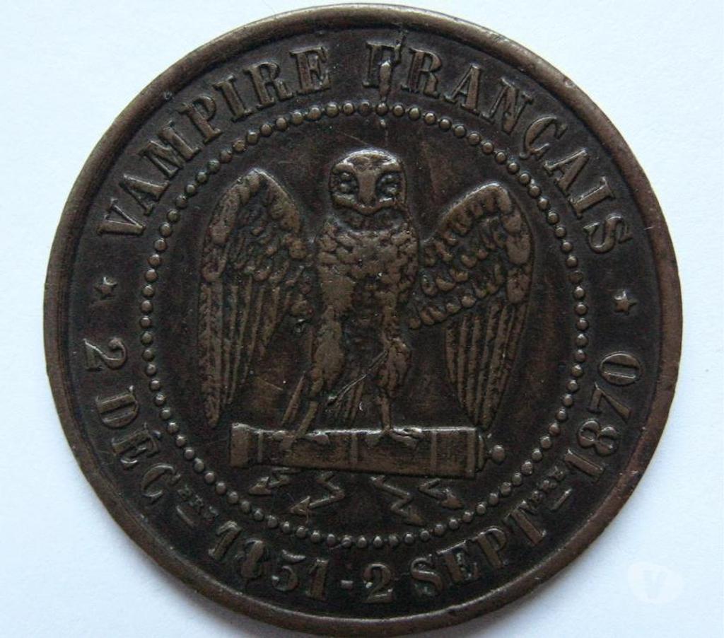 Collection Paris Paris 7ème ardt - 75007 - Photos Vivastreet Medaille vampire francais napoleon iii miserable 1851-1870