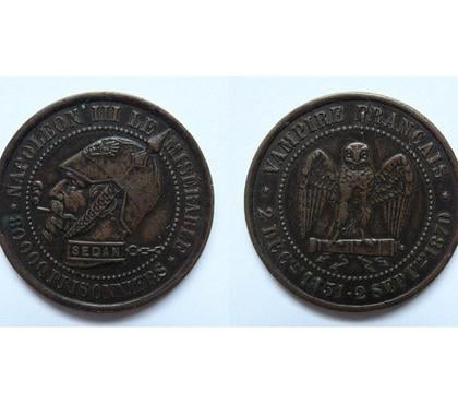 Collections Paris 7ème ardt Paris - Photos Vivastreet Medaille vampire francais napoleon iii miserable 1851-1870