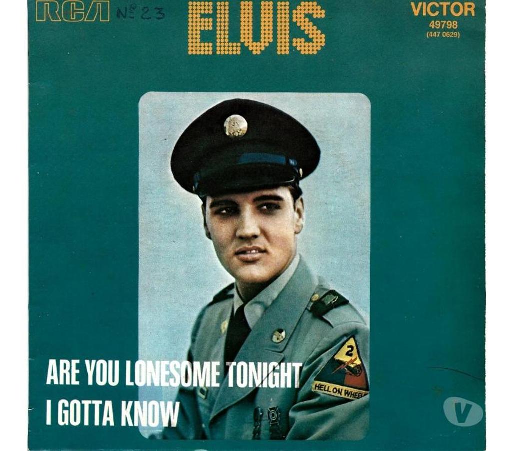Collection Paris Paris 7ème ardt - 75007 - Photos Vivastreet VINYLE ELVIS PRESLEY Are You Lonesome Tonight + I Gotta Know