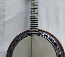 RARE : Banjo Mandoline Décoré Des Années1930-50