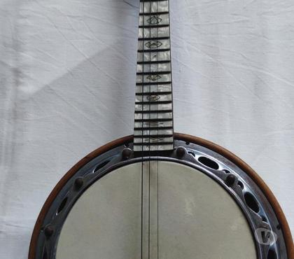 Instruments de musique Bernes sur Oise Val-d'Oise - Photos Vivastreet RARE : Banjo Mandoline Décoré Des Années1930-50
