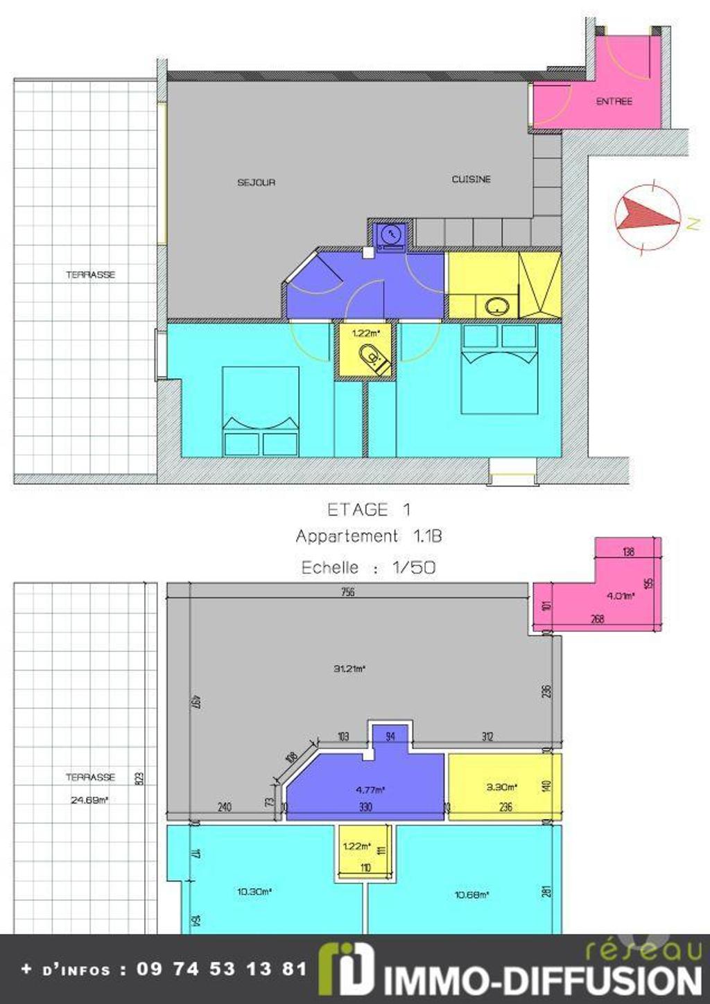 Appartements à vendre Moselle Cocheren - 57800 - Photos Vivastreet 3 Pièces Terrasse
