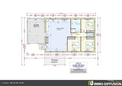 Achat maison Uzes Gard - Photos Vivastreet Villa Neuve 3 Chambres