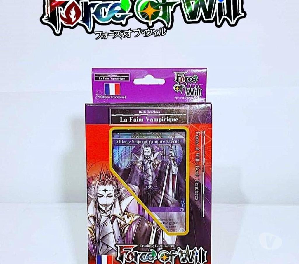 Jeux - Jouets Dordogne Perigueux - 24000 - Photos Vivastreet Force Of Will - Deck La Faim Vampirique en Français