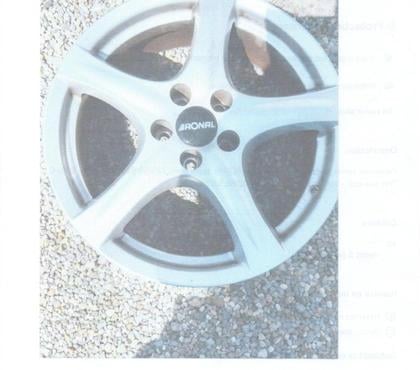 Pièces et services auto Wittenheim Haut-Rhin - Photos Vivastreet VENDS 4 JANTES ALU pour pneus 22555R17