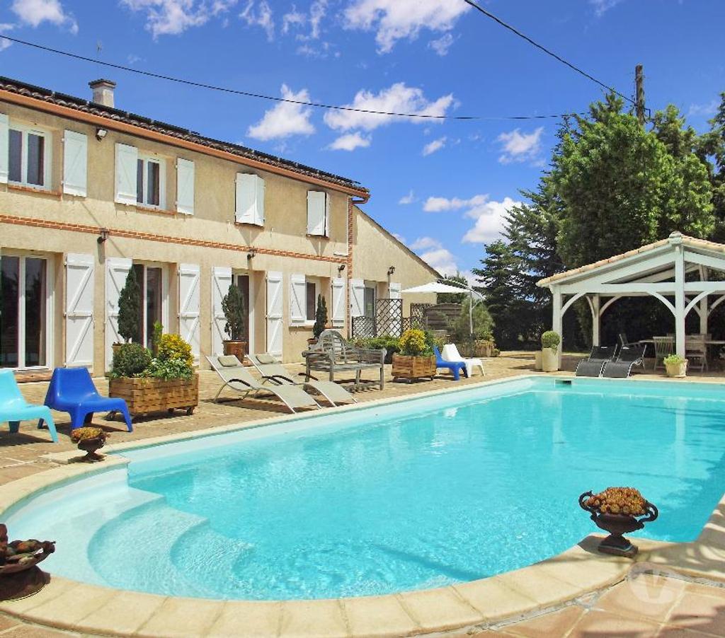 Vente Maison Haute-Garonne Toulouse - Photos Vivastreet Propriété plein sud grande maison avec piscine + gîtes