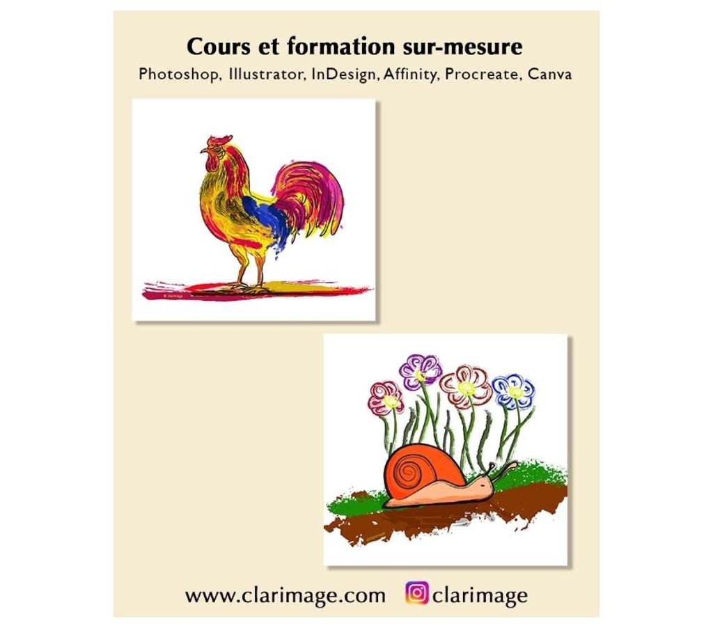 Cours Informatique Paris Paris 14ème ardt - 75014 - Photos Vivastreet Bon cadeau cours-atelier Photoshop, illustrator, graphisme