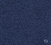 Dalles de moquette bleues à poils mi-hauts d'Interface