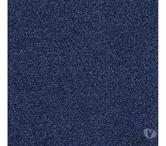 Dalles de moquette bleues à poils mi-hauts d'Interface