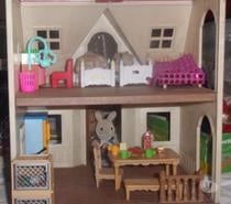 sylvanian families maison avec figurines