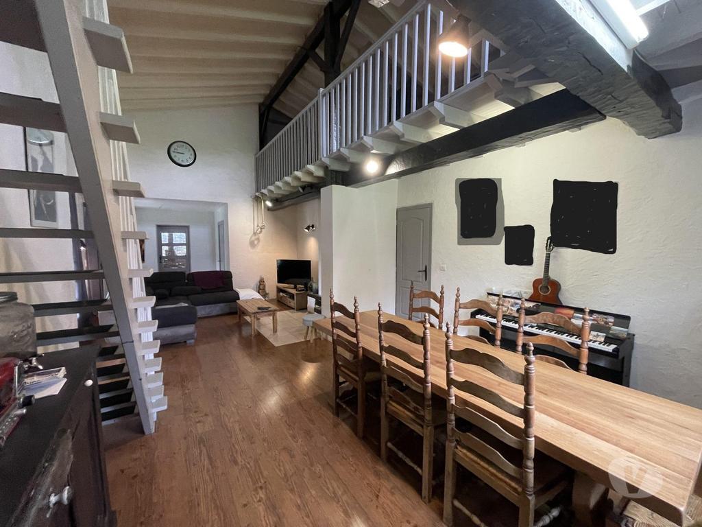 Vente Maison Gers Castillon Debats - 32190 - Photos Vivastreet Propriété equestre, piscine 4.7 Hect. avec Gîte : moulin