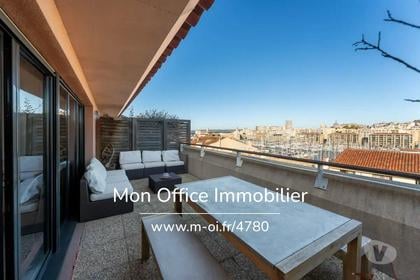 Vente Appartement Marseille Marseille - Photos Vivastreet (4780-CLA.) Référence : 4780-CLA. - Appartement en duplex 5...