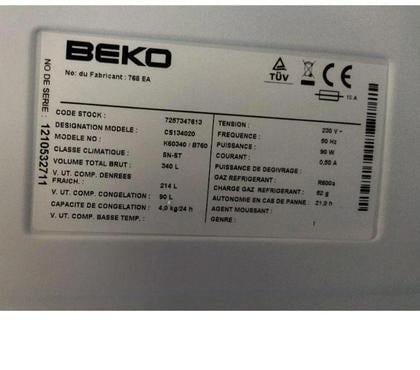 Electroménager La Motte Servolex Savoie - Photos Vivastreet Accessoires pour réfrigérateur BECO