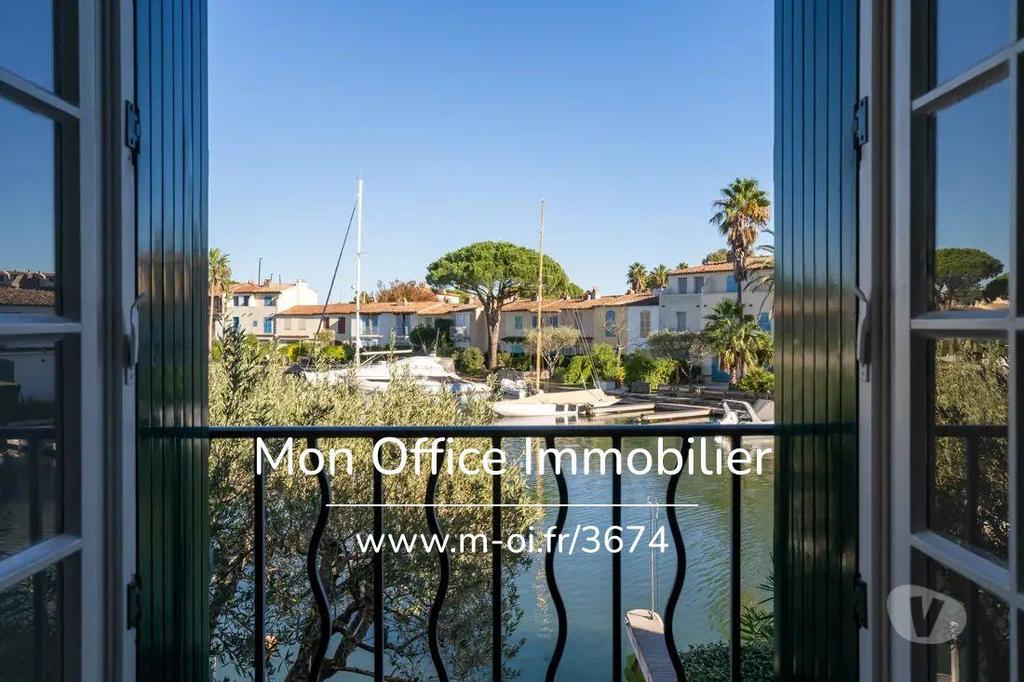 Vente Maison Var Grimaud - 83310 - Photos Vivastreet (4840-SIC.) Référence : 4840-SIC. - Un cocon avec amarrage...
