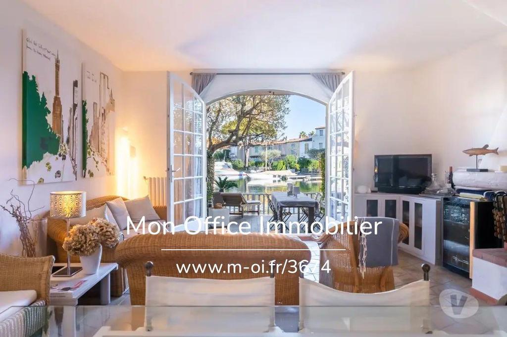Vente Maison Var Grimaud - 83310 - Photos Vivastreet (4840-SIC.) Référence : 4840-SIC. - Un cocon avec amarrage...