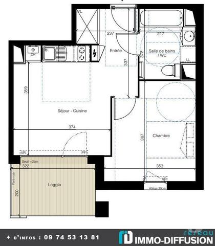 Appartements à vendre Colomiers Haute-Garonne - Photos Vivastreet 2 Pièces 2P terrasse - Sud Ouest - Parking