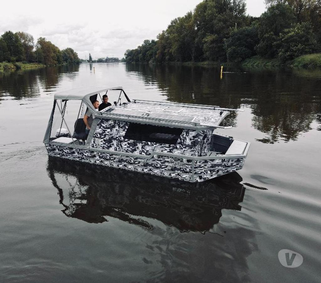 Bateaux à moteur Maine-et-Loire Loire - 49440 - Photos Vivastreet Bateau de pêche en aluminium avec cabine, à vendre