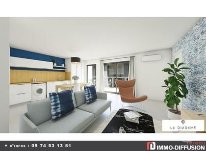 Achat appartement Beziers Hérault - Photos Vivastreet 3 Pièces AVEC TERRASSE REF C3A16 T3